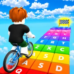 Play Obby but You're on a Bike Game