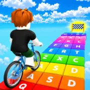 Play Obby but You're on a Bike Game