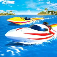 Play Speed ​​Boat Extreme Racing Game